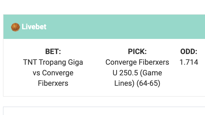 AtomZsirafBlog's tweet photo. First pick today.👌

Follow/subscribe for free:
https://t.co/NVHdlMFxaG

#bettingtips #betting #tipster #sportbetting #livepick #bettingpicks https://t.co/YpYlCK4E6D