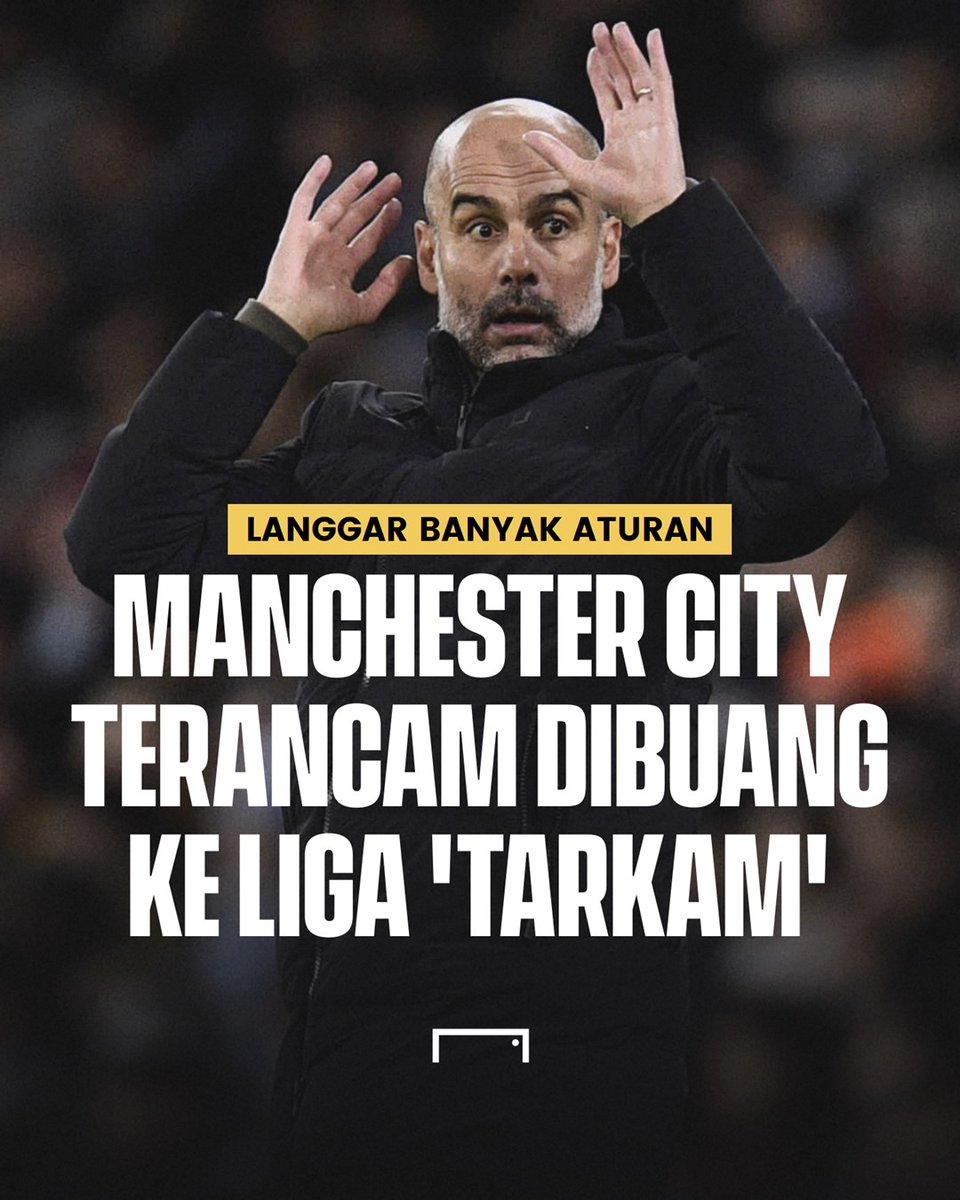 GOAL_ID's tweet photo. Manchester City terancam jadi tim liga 'tarkam' alias liga amatir alias non-liga setelah didakwa melanggar aturan finansial Liga Primer Inggris.

Menyusul investigasi selama empat tahun, EPL mendakwa City telah melanggar lebih dari 100 peraturan finansial.

#ManchesterCity #EPL https://t.co/ESedgPwYab
