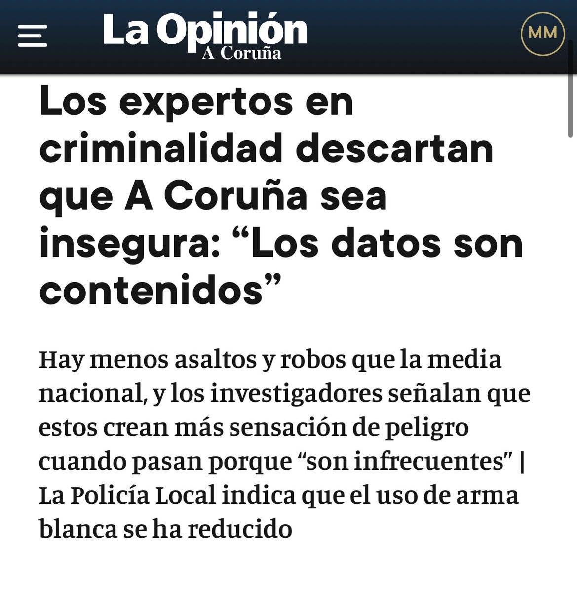 puleelmos's tweet photo. Cuando no sabemos, que es muchas veces, en @laopinioncoruna preguntamos, sin apriorismos. Esta vez podríamos haber obtenido otra conclusión, pero salió esta. https://t.co/eY3u3JKDBQ https://t.co/ZLXwa0dQhB