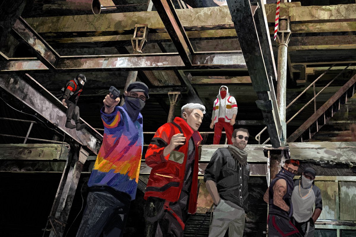 [ #rustnpartcontest ]

Unfinished painting with some details missing because deadline. 😅

Looks okay though, so I'm posting it as is.