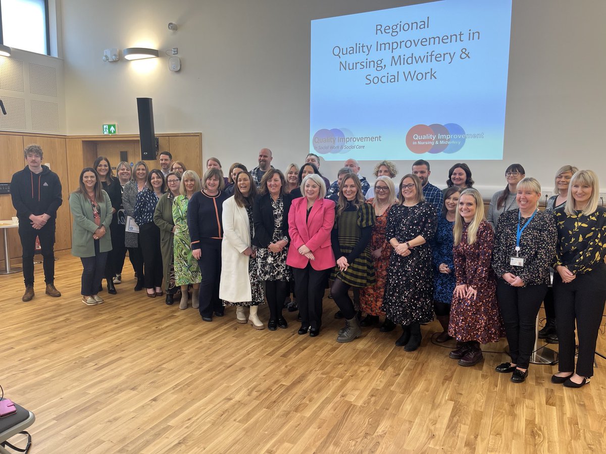 SETInnovation's tweet photo. Celebrating all the hard work of the participants of the Regional QI in Nursing, Midwifery and Social Work Programme. Amazing QI work achieved regionally! 👏 👏 @lisadullaghan1 @Leeawalsh1 @jharpurslt @renniejenny22 https://t.co/g6B4AdxWfA