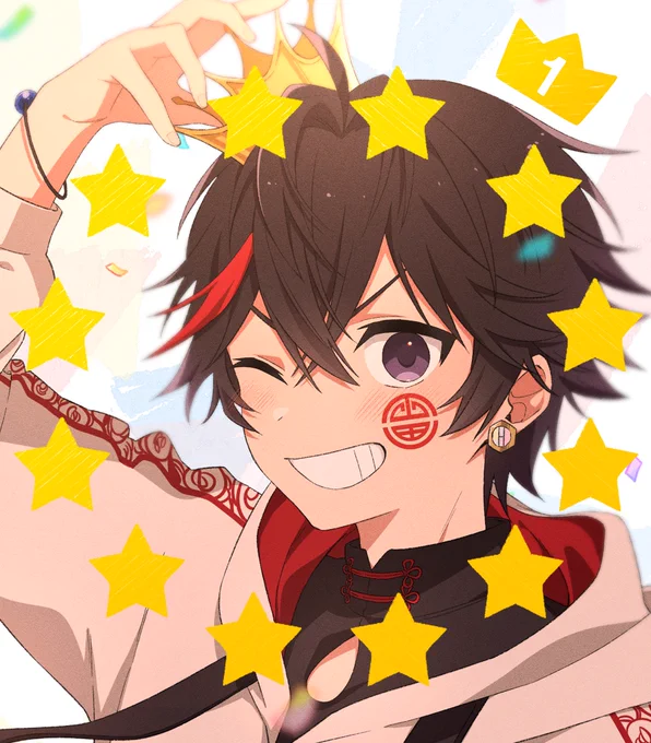 #おい山田ぁ改めて!ガチイベ1位&初ミリオン達成本当におめでとう 