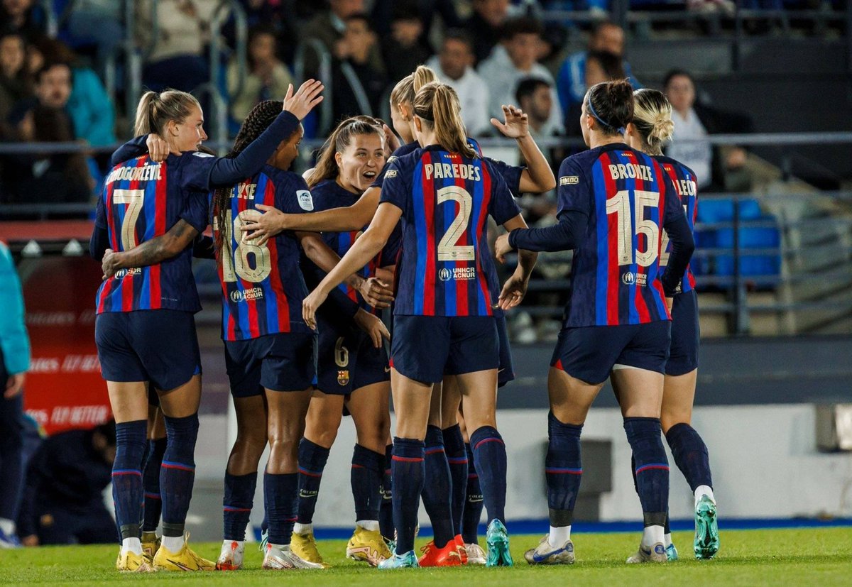 BarcaFem's tweet photo. 🚨Barça Femení are already working on the 2023 tour, which will be in Mexico in June.

Bimbo, sponsor of the women's team, will sponsor their tour at the end of this season.  

—Via @sergisoleMD https://t.co/88CDaaWZwy