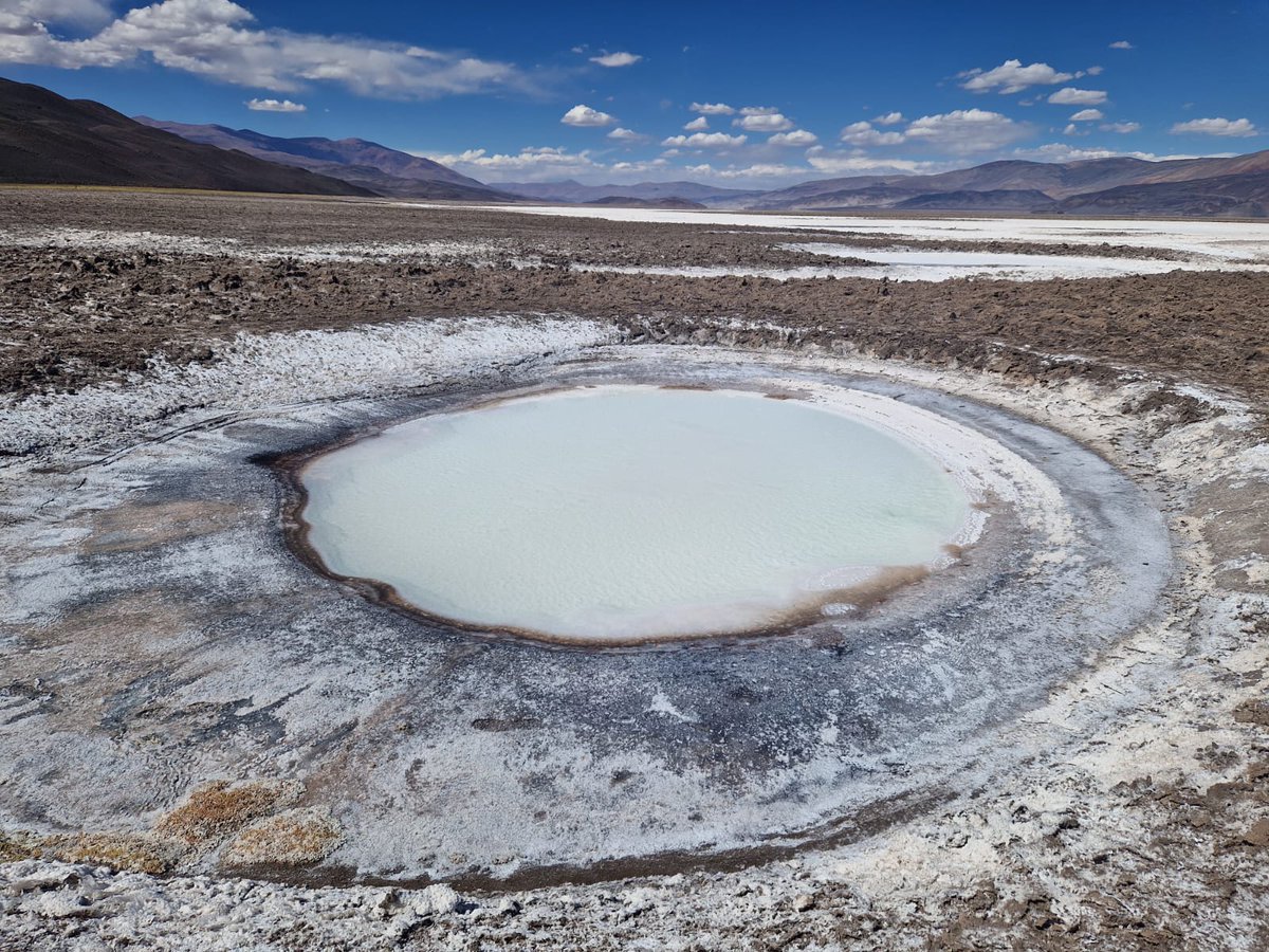 LauraSanchezzzG's tweet photo. A full palette of colorful waters to explore #habitability & #biogeochemistry in Andean lakes of La Puna (Argentina), extreme environments (hypersalinity, high concentration of As, extreme pH, strong UV rad...) with analogy to the #primitiveEarth and #earlyMars. #Microsic project https://t.co/MmYWEkKrTC