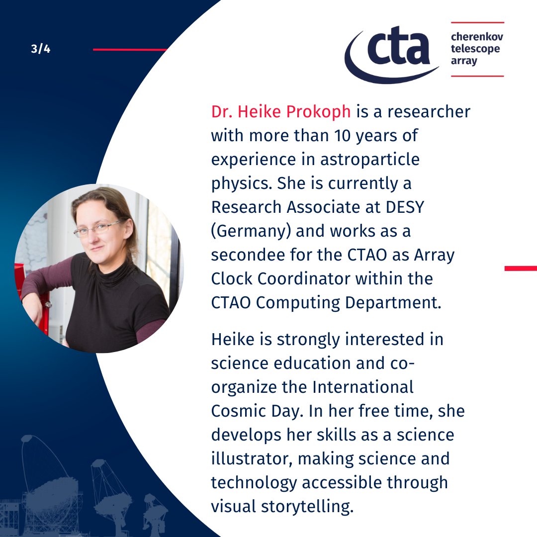 ctao_universe's tweet photo. 👩‍🚀Don't forget our appointment! Today, Wednesday 8 at 18:30 CET, we will meet live for the Women of CTA event to discuss hot topics in the field: impact of astronomy on society, #womeninscience, science education... Join and participate with your questions!

#WomenInScienceDay https://t.co/MiQyhAyXY4