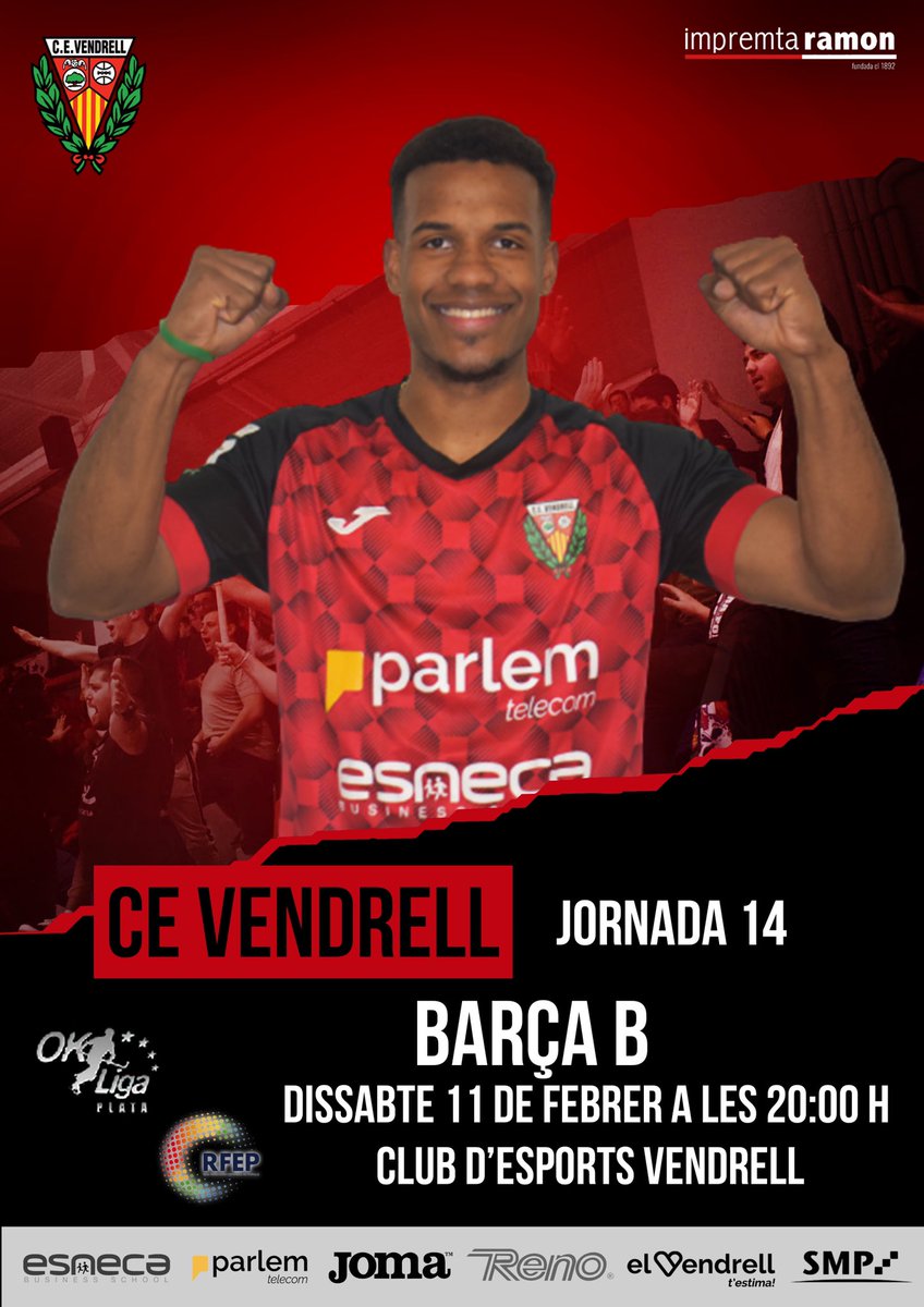 okcevendrell's tweet photo. AQUEST DISSABTE TORNEM AL PAVELLÓ!🔴⚫️

VOLEM REPETIR LA FÒRMULA: EQUIP I AFICIÓ = 3 PUNTS 🙌🏻

Torna el 2x1: Amb la targeta col•laboradora (abonament) entren DUES persones! 

L’equip necessita a tota la seva gent!
OMPLIM EL PAVELLÓ‼️ https://t.co/XExXzOc7lv