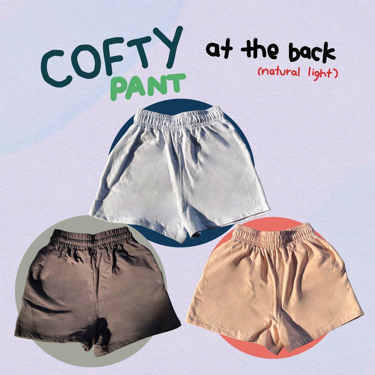 woobwoop_'s tweet photo. New Drop is alert 🚨 
Cofty pant เป็นกางเกงวอร์มขาสั้น ผ้านุ่ม ใส่สบาย มาด้วยกันทั้งหมด 3 สี ตัดด้วยเชือกคนละสีกับกางเกง เพิ่มลูกเล่นความน่ารักเข้าไปอีก 💝 https://t.co/uNbQG8KGh3