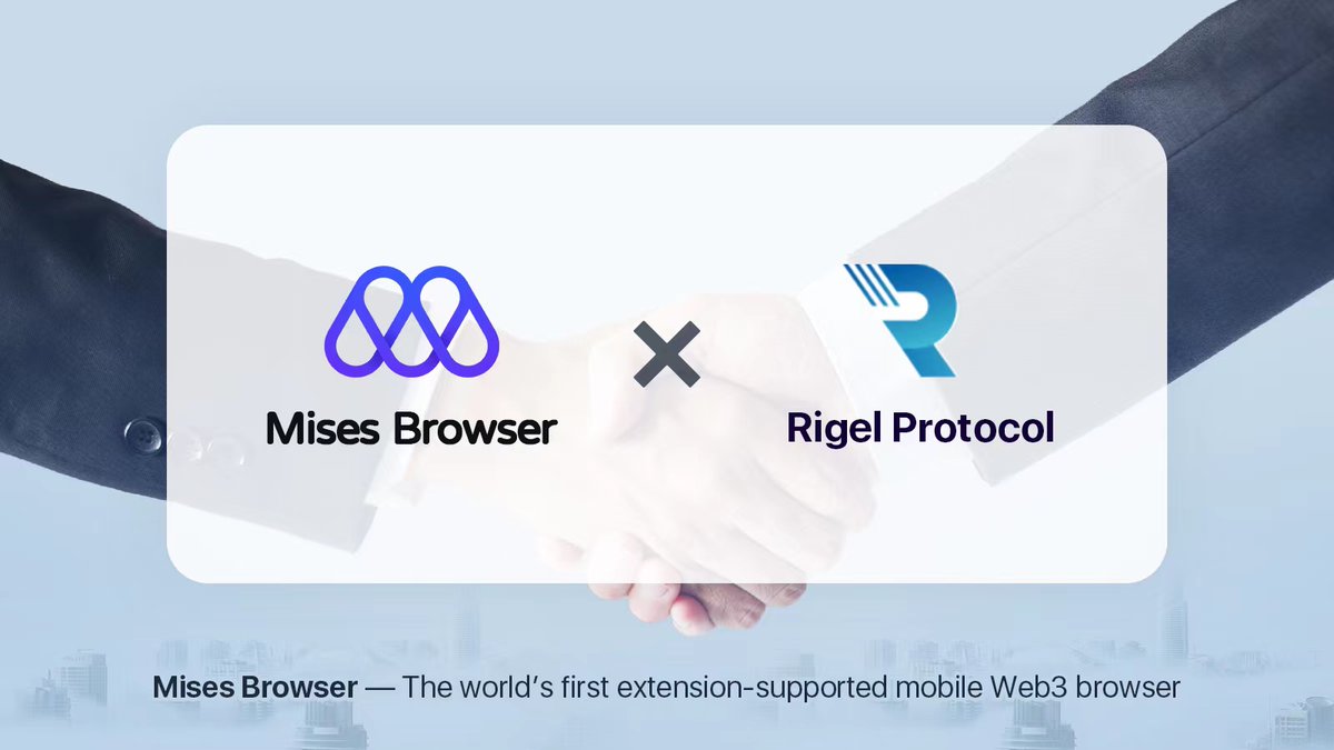 Mises001's tweet image. @Mises001 and @rigelprotocol have built a partnership, Mises Browser includes Rigel Protocol and recommends it in Web3 Sites DEX area, allowing users to access it secure and quickly on mobile . #SmartSwap #Pad #AutoTrade