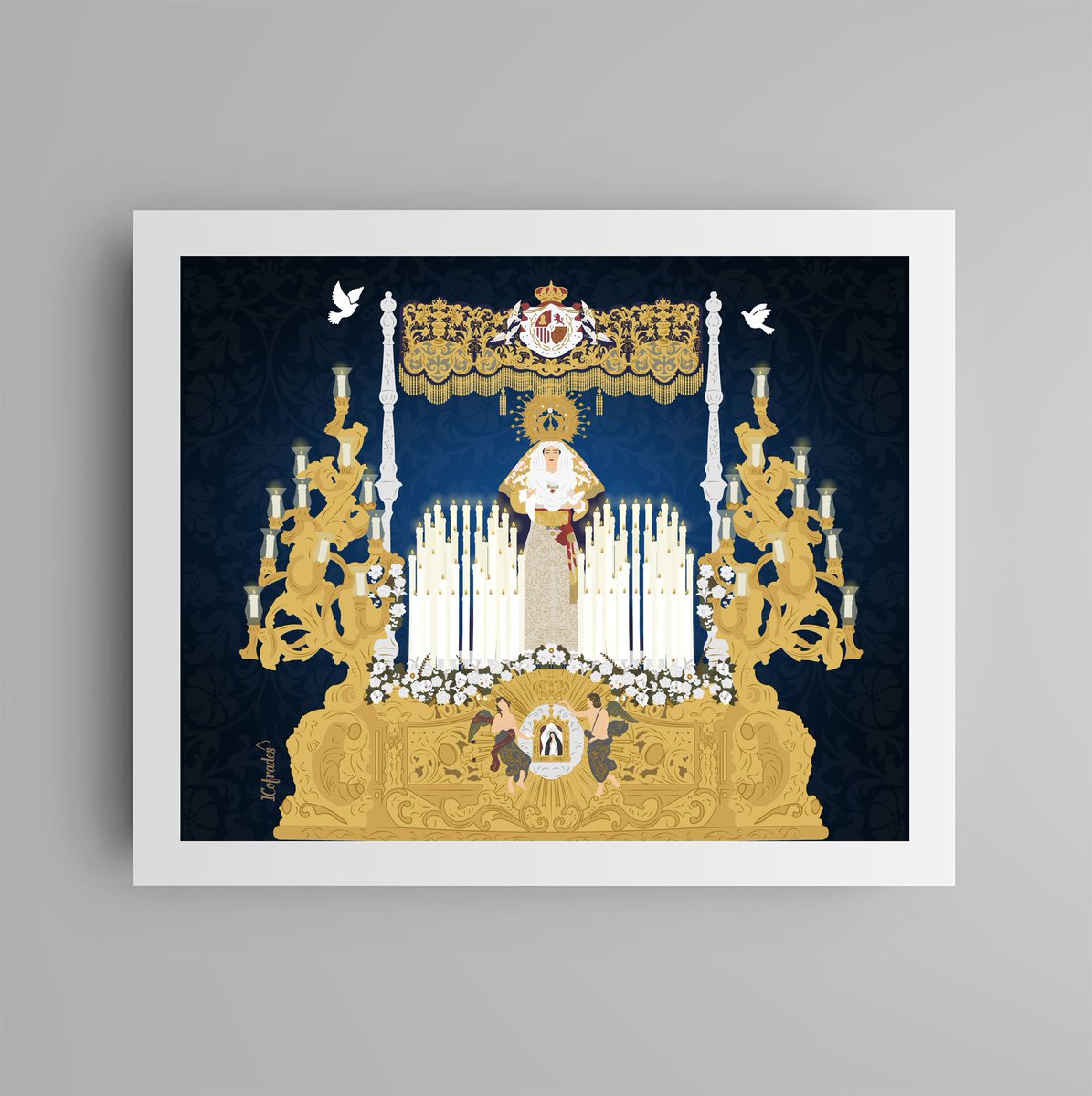 ⚜️ Paloma ⚜️ 
📧 Más info por MD si estás interesad@ 
<a href="/Hdad_LaPaloma/">Hdad. de la Paloma</a> #CofradiasMLG