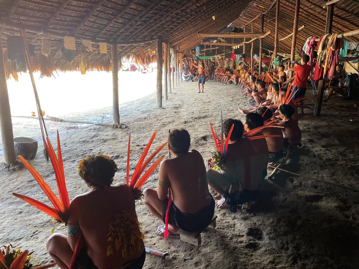 The past weeks the world has witnessed a humanitarian crisis within the Yanomami indigenous territory in Brazil, fuelled by illegal gold mining. Our solidarity is with the Yanomami <a href="/Hutukara/">Hutukara.org</a> and the efforts of the Brazilian government @governodobrasil to address this emergency.