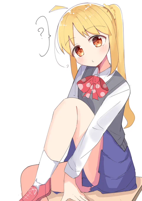 ちょっと行儀が悪い虹夏ちゃん… #ぼっち・ざ・ろっく