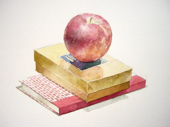 紙に水彩 2008年#watercolor 