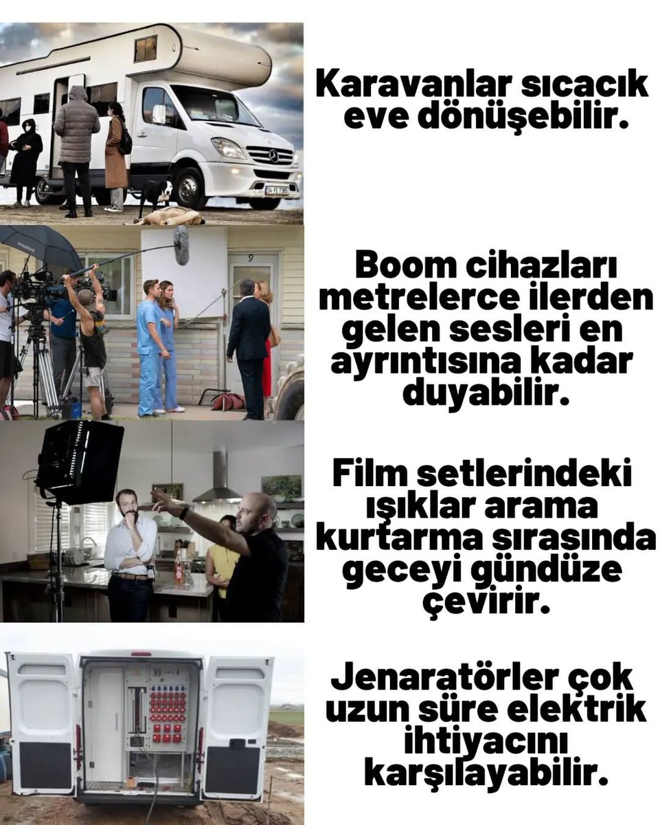 DAYANIŞMA ÇAĞRISIDIR!
Film/Dizi setlerinde kullanılan karavanları ve teçhizatları deprem bölgelerine gönderelim lütfen.
#deprem #Sinema #Setlerdurdurulsun