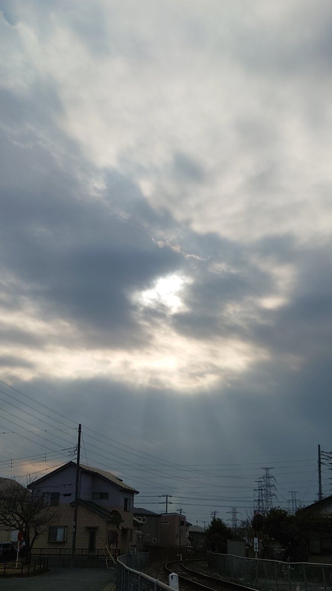 久々に見る龍神さまと🐉
天使の梯子