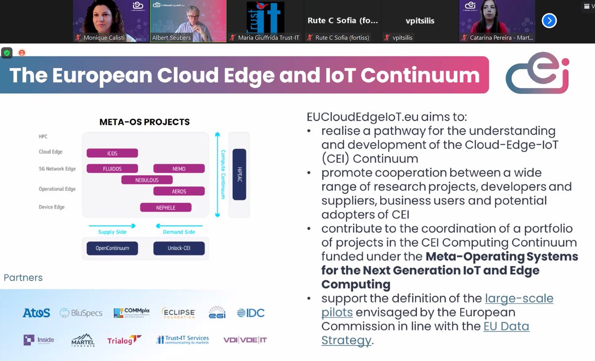 MoniqueCalisti's tweet photo. The #European #Cloud #Edge and #IoT community is converging for the creation of a #digitalcontinuum that grounds the #digitaldecade ambition

At work to make it happen!

@Martel_Innovate 
@EU_CloudEdgeIoT 
@CnectCloud 
@NetTechEU 
@NGIoT4eu 
@Digital4Planet 
@DigitalEU 
@6G_SNS https://t.co/YoVGpaR0vn