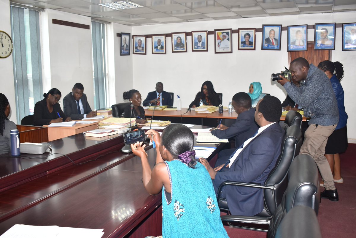 UHRC_UGANDA's tweet photo. DAY THREE: Human Rights Tribunal hearings at the UHRC headq'ters. @ChairpersonUhrc together with Commissioners; @shifrahl, @lo_apitta &amp; Col. Basaliza winding up hearings for Central Region today. #HumanRightsTribunal23, #HumanRightsug 
@ckaheru @mutumba_n @IdaNakiganda @BKamadi https://t.co/USg9OFGoep
