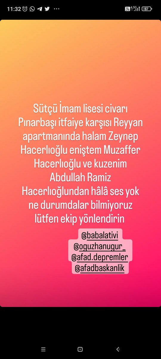 Beriabt's tweet photo. #deprem #Maraş #acildeprem https://t.co/mMkW7zSvvC