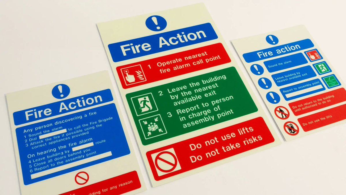 sov_print's tweet image. Is it time your customers' upgraded their signage?  

With bespoke design options available including photoluminescent finishes, we are proud to supply all the fire and safety notices your customers could need!  

bit.ly/40BaAkK #sovprint #firesafety #securitysigns