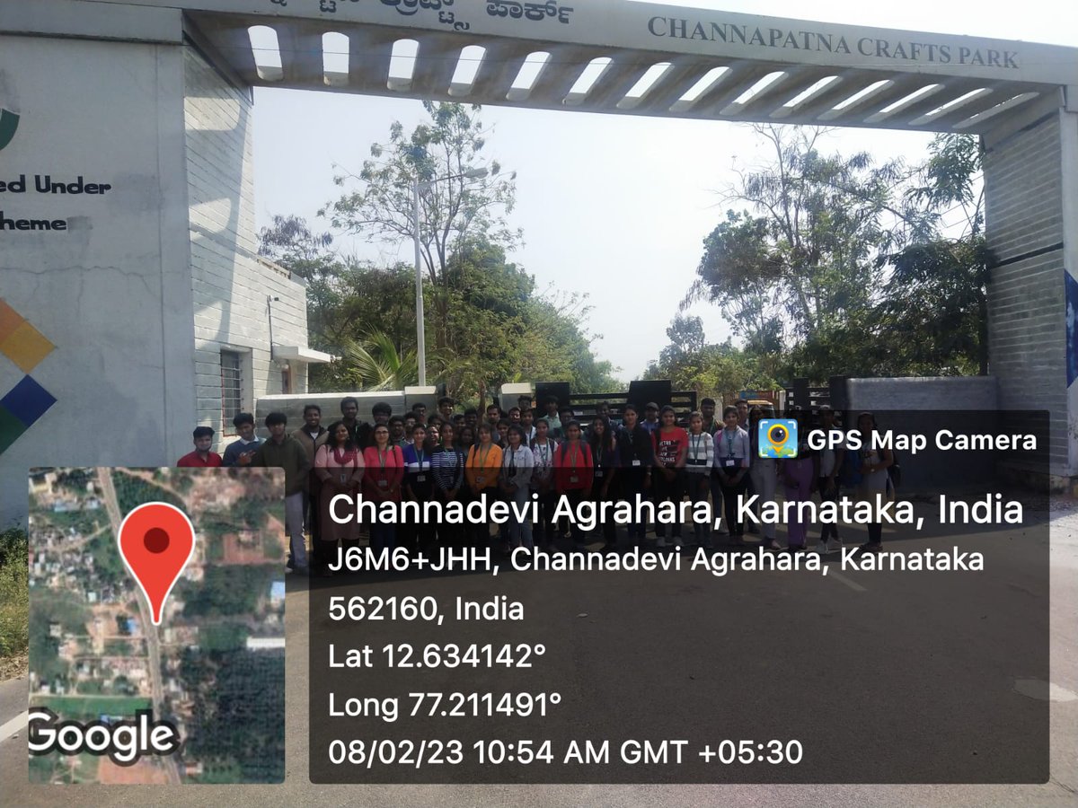 acscebangalore's tweet image. Department of #Computer_Science_and_Engineering 3rd Sem A section  students  today visited Channapatna Crafts Park and Janapada  Loka as a part of their Curriculum  Social connect and Responsibility.