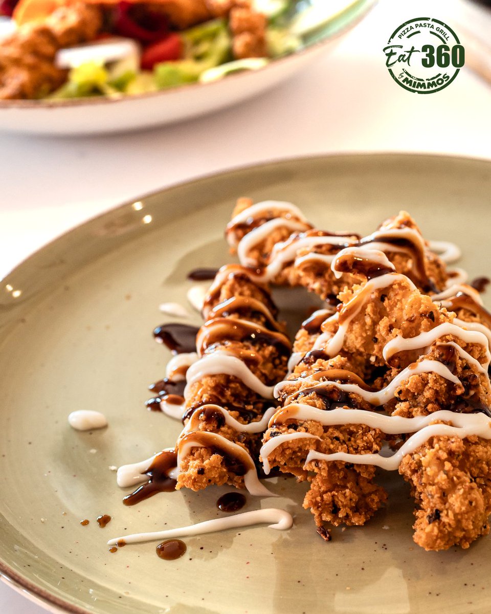 MimmosEatalian's tweet photo. Panko Crusted Chicken Strips 😍 #Mimmos 

Chicken breast strips coated in our Panko bread crumb mix, drizzled in a honey-ginger-soy and creamy mayo sauce. https://t.co/t8IkRO4mdK