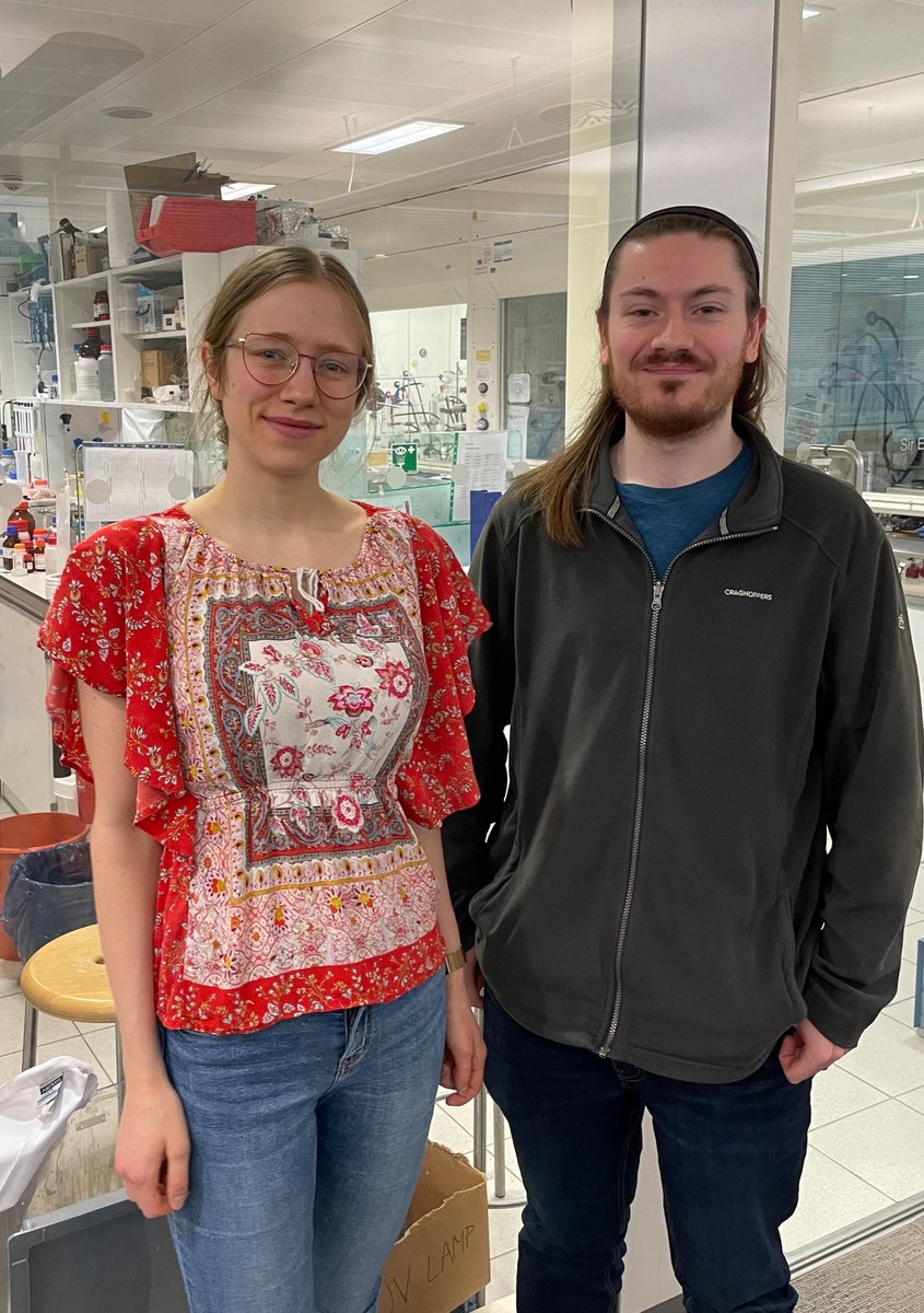 GouverneurGroup's tweet photo. Warm welcome to our newest group members… Chris joins us as a postdoc and Julia @OxfordSynthesis has just started her first rotation in our lab! We are looking forward to working on some exciting fluorine chemistry with you both! https://t.co/Imwr4pw4dr