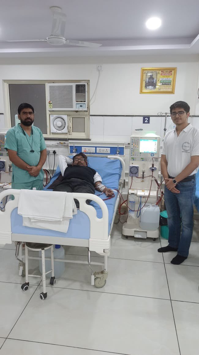 YSGT_ORG's tweet photo. Free #dialysis Camp organised by Yogiraj Sarkar Godariwale Trust is currently in progress for #kidneypatients at Jain Hospital , Gandhi Nagar, Delhi-110031
Tweet us for any assistance till 5 pm , 8 th Feb.,23 #Delhigovt https://t.co/ZJx3qkfty6