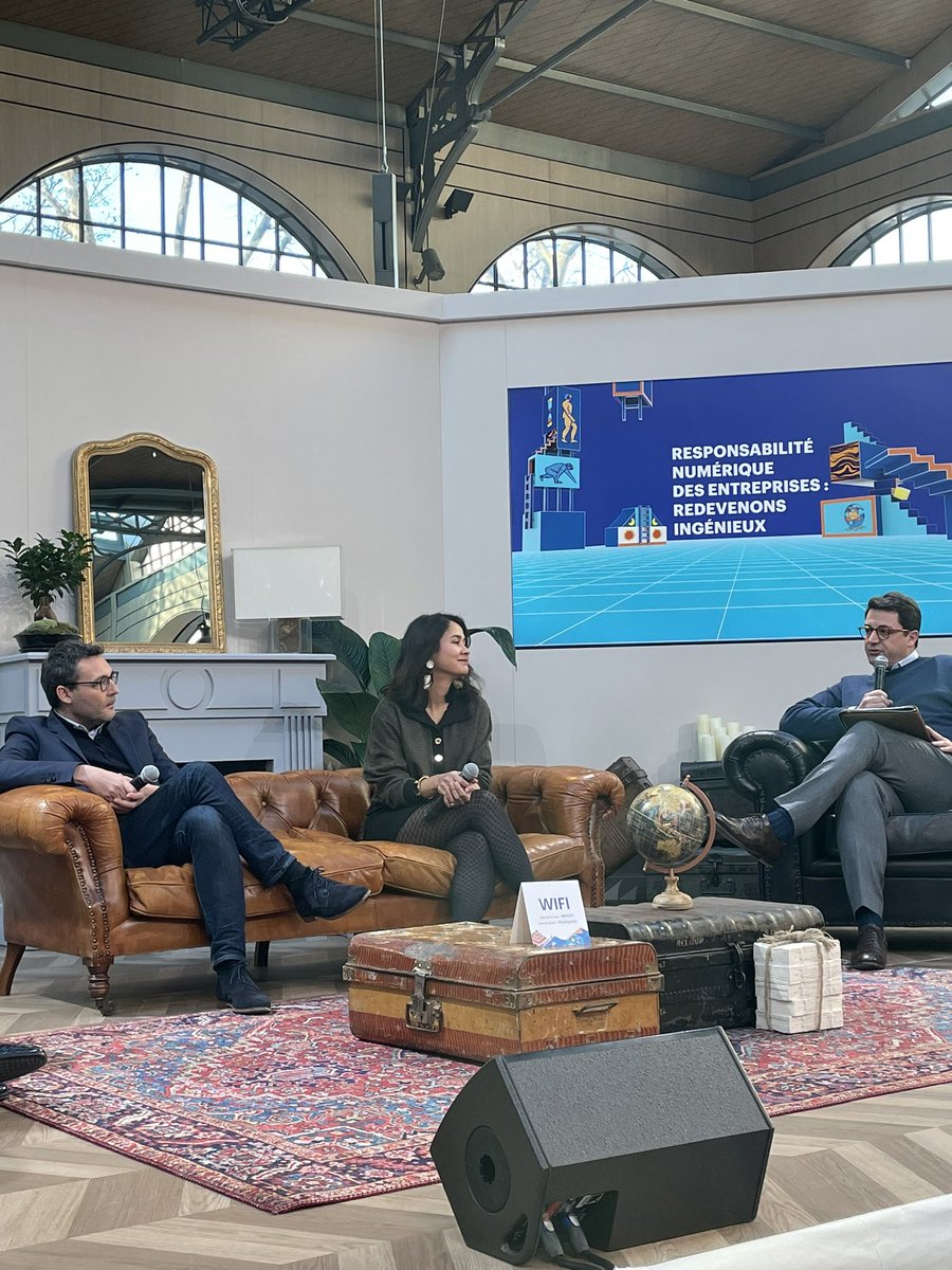 🎙️En direct de la #MKN23, <a href="/JUL_NI/">Julien NICOLAS</a>, Directeur Numérique <a href="/GroupeSNCF/">Groupe SNCF</a> s'exprime sur la fin de l'effervescence du Digital 👉"Passons à l'action avec la #RNE, une approche en 3 piliers : Numérique humain, environnemental et de confiance." Rdv ici : youtube.com/live/eBpFwrcpE…