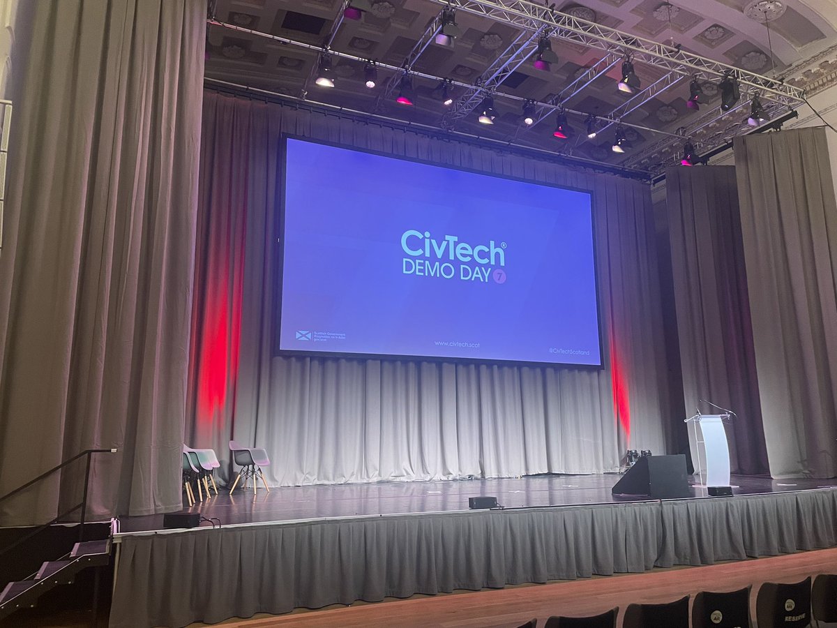 thisismilkuk's tweet image. It’s #DemoDay! 

We’re delighted to be part of @CivTechScotland team today and excited to hear from the companies from #CivTech7