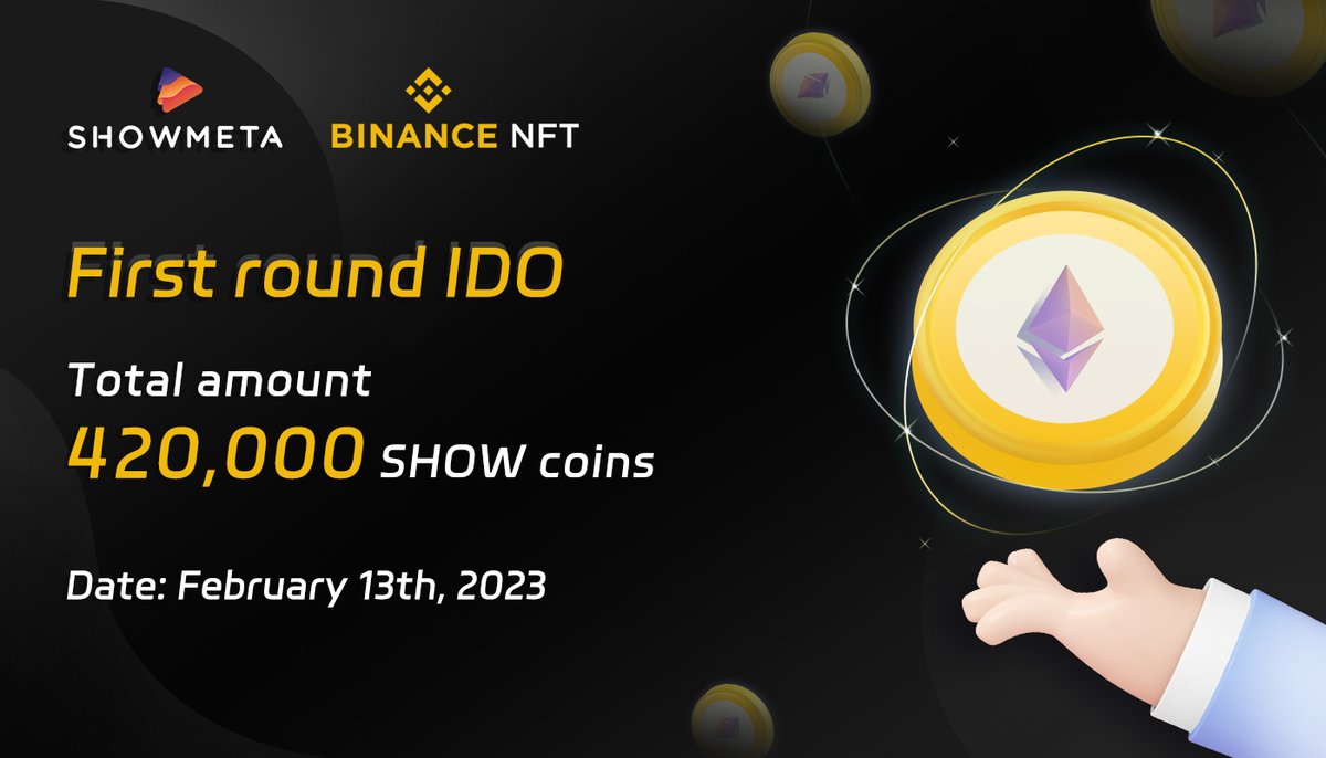 ShowMeta_io's tweet photo. #ShowMeta IDO is coming soon https://t.co/d22ZA4i6Fg