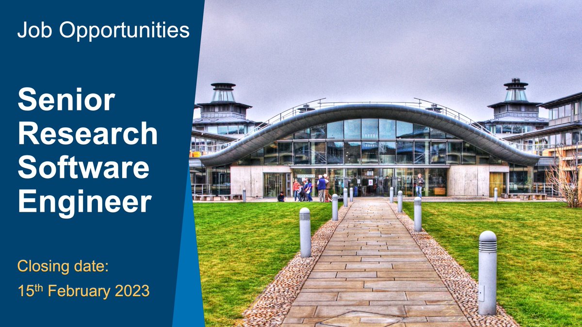 Cambridge_ICCS's tweet image. 📢 We’re hiring! We’re looking for 2 Senior Research Software Engineers to work with climate scientists.

Closing date: 15 February

Find out more &amp;amp; apply: jobs.cam.ac.uk/job/35304/

#Jobs #RSEng #researchsoftwareengineering #ResearchSoftwareEngineers #cplusplus #Python #climate