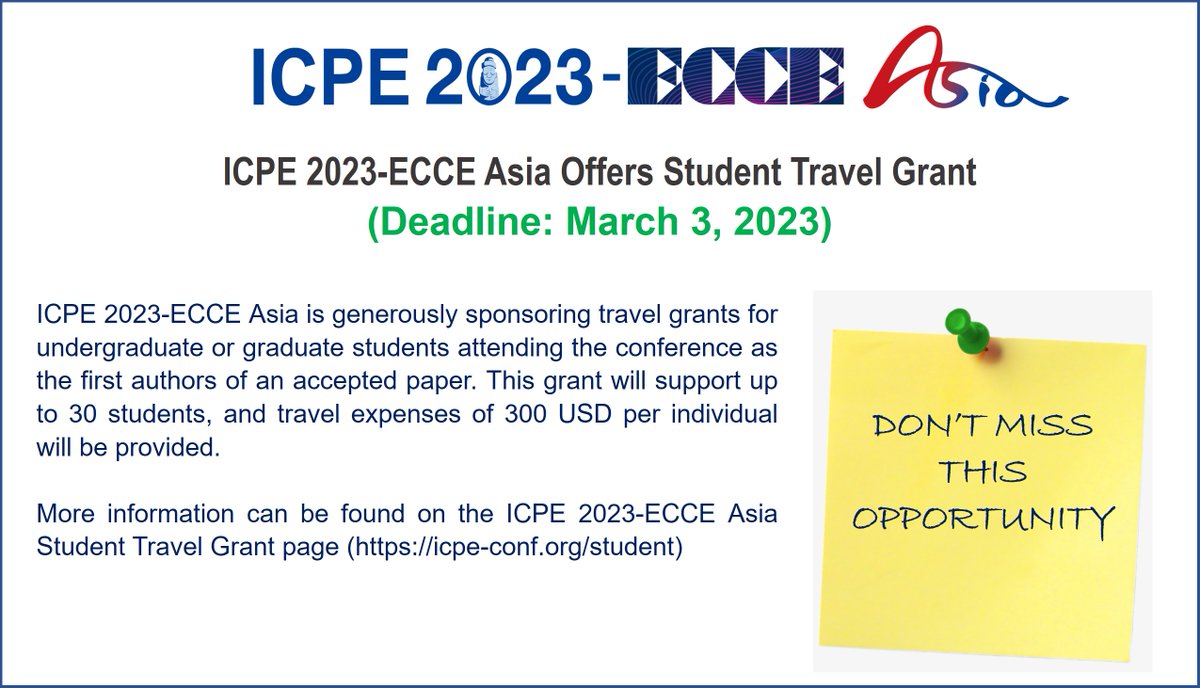 ICPE 2023-ECCE Asia, Jeju, Korea (@ICPE2023_Jeju) / X