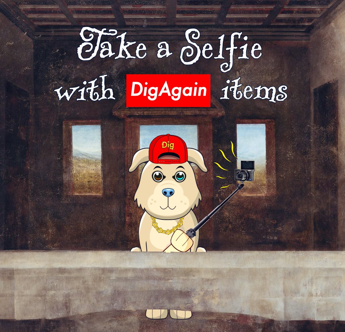 skillicash's tweet photo. Hey Iโm back ๐
Reply here with your $handle + @DuroDogs selfie with #DigAgainโข items ๐ถ๐งข๐ถ
Iโll send a free item to everyone ๐ https://t.co/t50JBMud4X