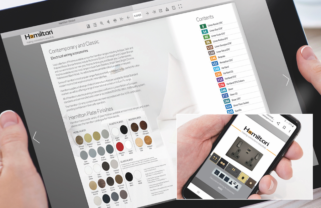 The <a href="/Hamilton_LS/">Hamilton Litestat</a> digital catalogue for 2023 brings together 23 collections, switch and insert options, finishes, functionality and configurations.

phpdonline.co.uk/products/hamil…