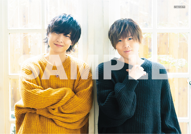 本日発売の #声優アニメディア に小松昌平くんとの合理的な