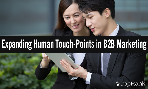 “Facing increasing automation from ChatGPT and other AI-infused tools, B2B marketers are taking a closer look at our truly human touch-points to differentiate in the unique year that 2023 is shaping up to be.” — Lane R. Ellis <a href="/lanerellis/">Lane R. Ellis</a> toprankblog.com/?p=31926