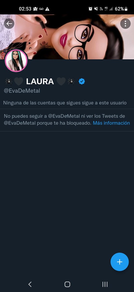 Yo preocupado por la calentada que le dieron a Eva de metal que hasta se me olvido que no me quiere.