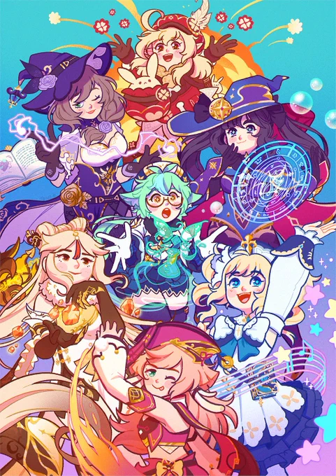 Genshin Impact girlies  