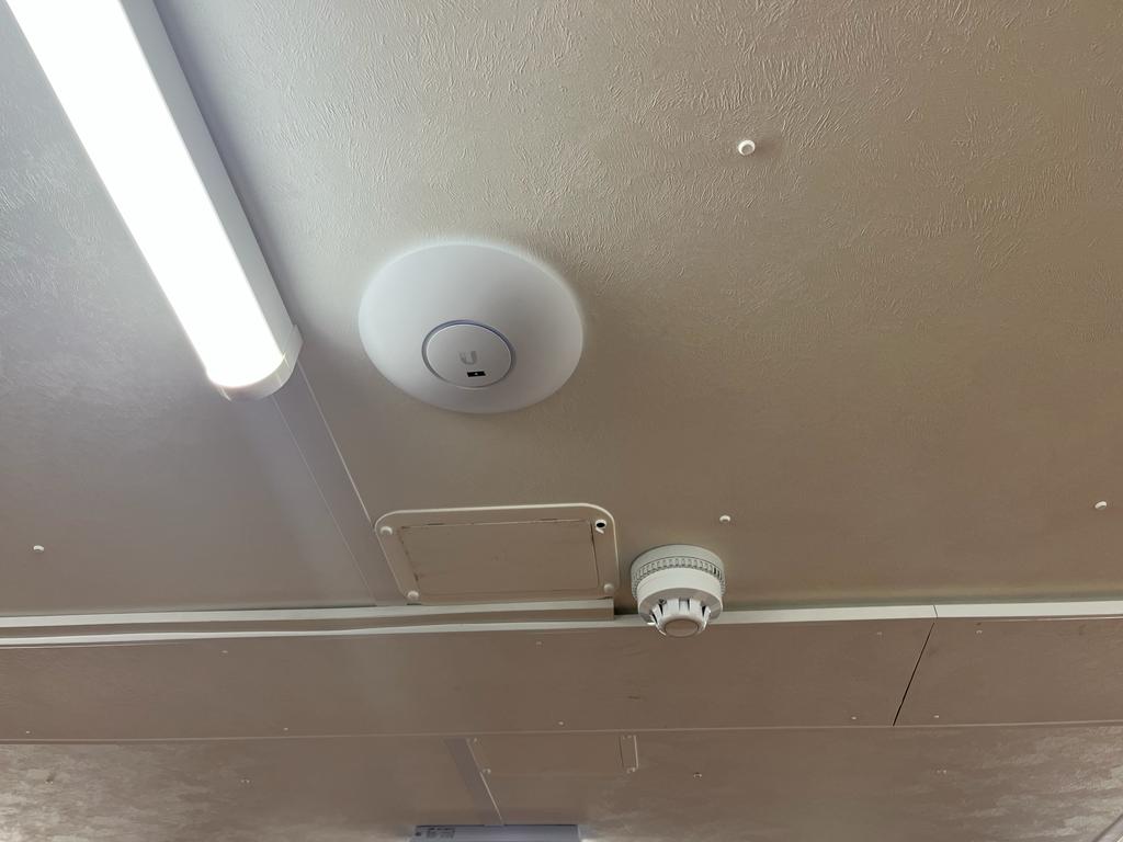 StaffsTech's tweet photo. Newline Touch panels, Unifi Wireless at a new build site in Cheshire. https://t.co/MiHgRENpgh