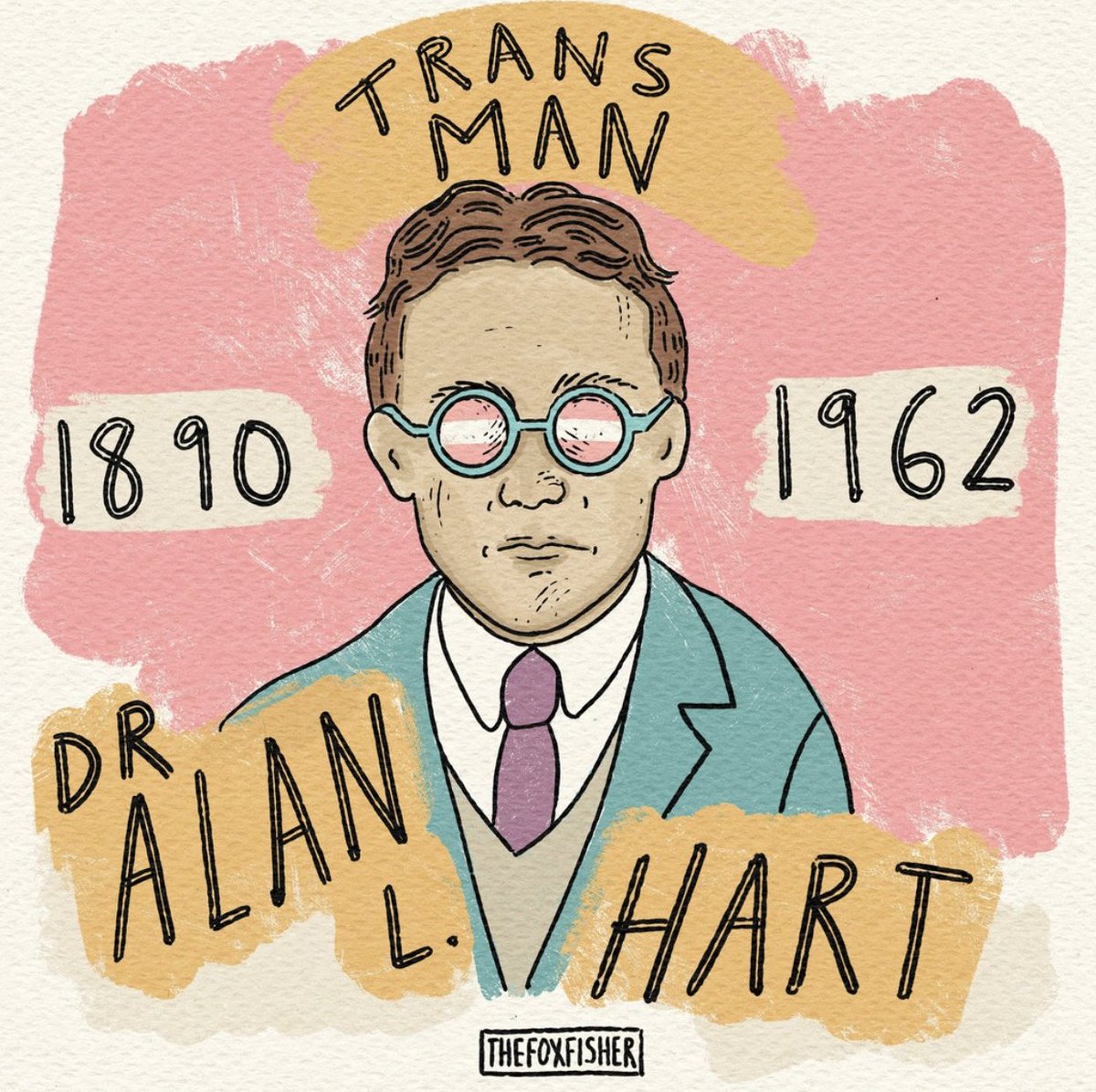 It's LGBT+ History Month in the UK:
Today we celebrate trans man Alan L. Hart (1890 - 1962) was a physician, radiologist, tuberculosis researcher, writer, and novelist. #LGBTHM23