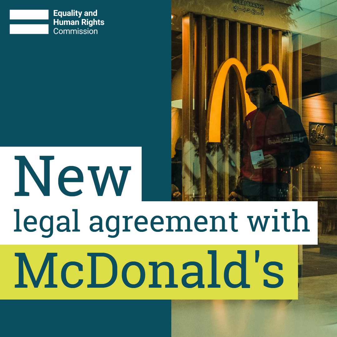 We have signed a legal agreement with McDonald’s to improve its work to protect staff from #sexualharassment. 

Find out more: orlo.uk/1mmWN