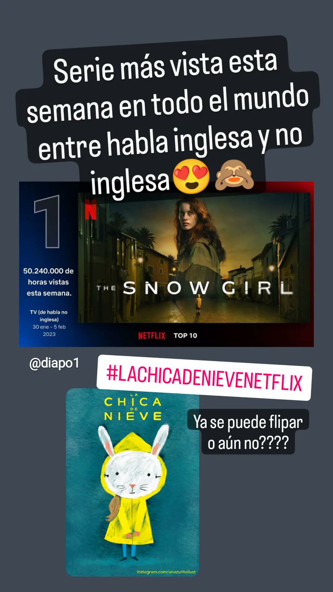 Yo sí flipo! #LaChicaDeNieveNetflix