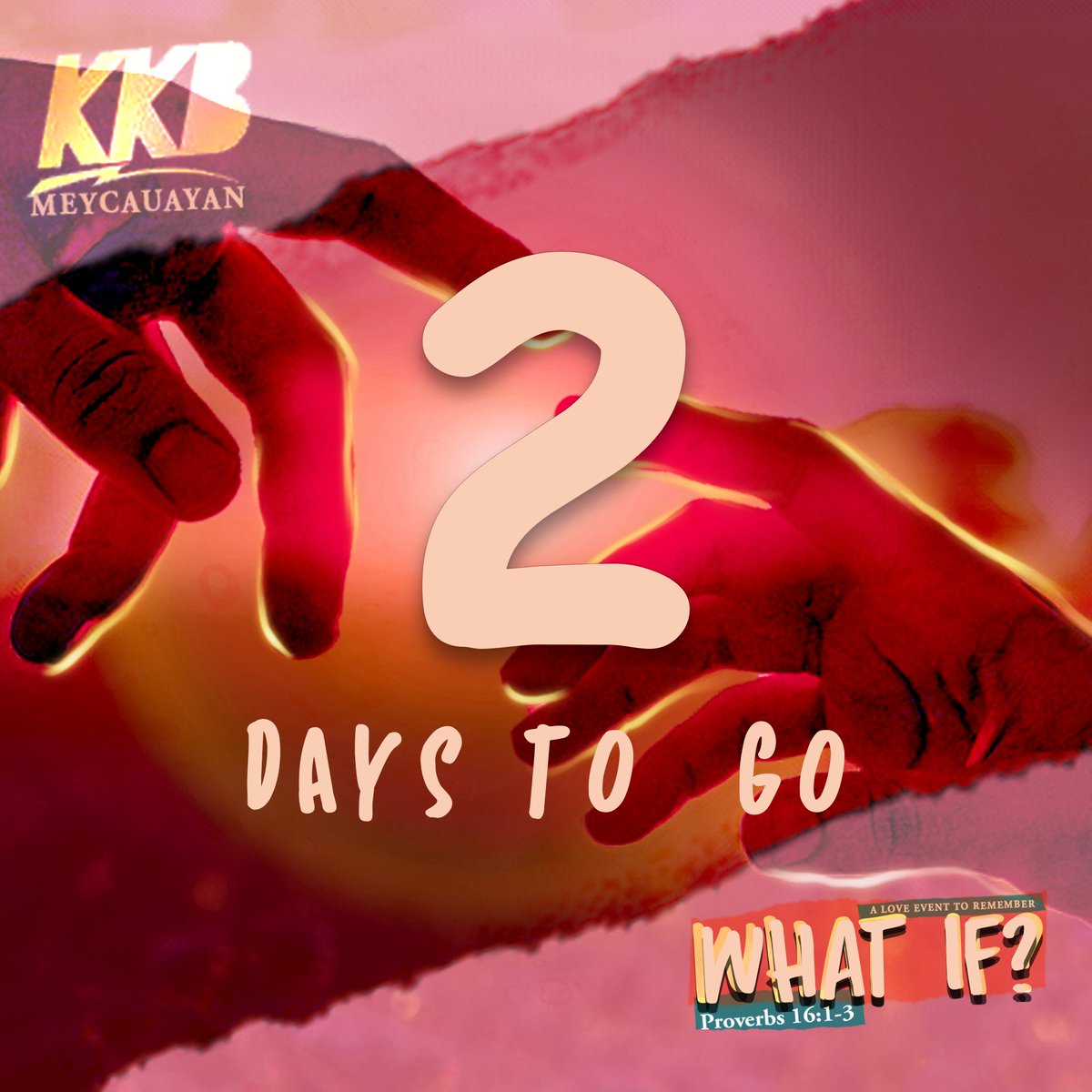 KKBMeyc's tweet photo. DALAWANG TULOG NA LANG!🥳

Hindi ka na ba makapaghintay na sagutin ang Greatest "WHAT IF" mo? 

Don't worry dahil this Friday ay masasagot na lahat ng katanungan mo!🥰

#WhatIf 
#KKBMeycauayan https://t.co/KVkPottFV2