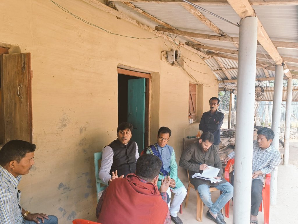 pallablochandas's tweet photo. भाजपा है तो भरोसा है।
Attended a preparatory meeting in #Simna LAC along with @BJP4Tripura Candidate Shri Binod Debbarma for the upcoming #Tripura Election.
Seeing the enthusiasm among People & Karyakartas, I'm sure victory march of @BJP4India is unstoppable in Tripura. https://t.co/OJyb8Cdzd4