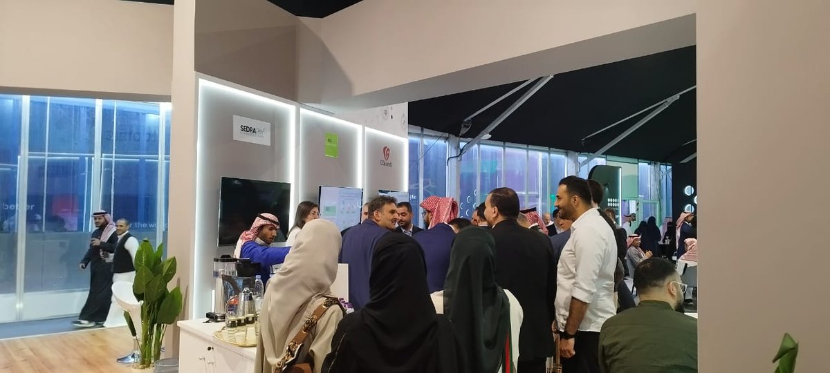 intajICTJO's tweet photo. Day 3 in #LEAP23
We’re excited to be @LEAPandInnovate within the #JordanPavillion showcasing Jordan's #ICT sector in Stand T2.B111
@BetterBusiness #cguards #Sedra @DataHubAnalyti1 @ESKADENIANews @extensya @IRIS_Technology @kayan_hr @OptimizaME @qbsme @SAJAYA_ERP @XinaAIOfficial https://t.co/vgUhSpDCOt