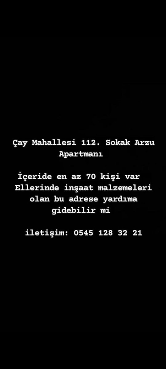 samedbaskurtt's tweet photo. #acildeprem #deprem #iskenderun #hatayiskenderun #babalatv #AHBAP #AFAD #afaddeprem #YARDIMEDİN https://t.co/xIHg1h4twX