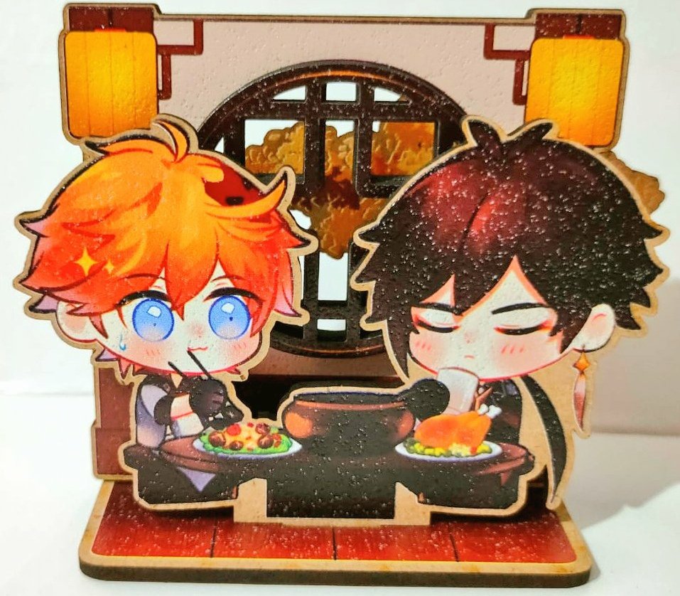 「Standees preview! I like the result,but 」|rie @ cf16 E25-26ab !🔥のイラスト