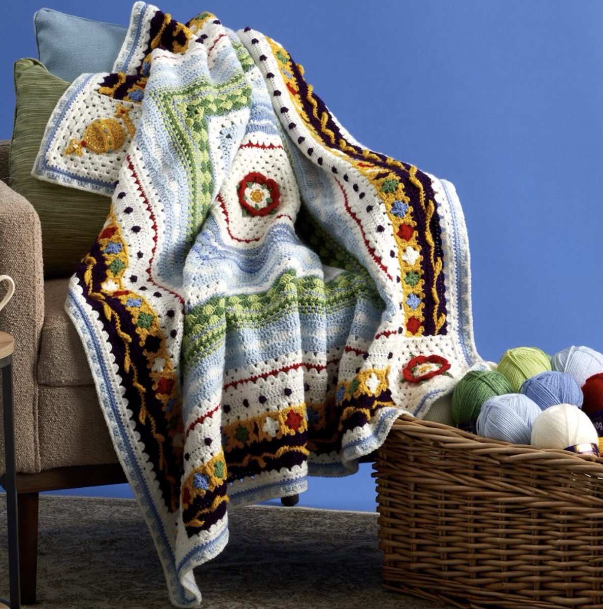 deltawoolshop's tweet photo. EXCITING NEWS!!!
To commemorate the coronation of His Majesty King Charles III, Hayfield has commissioned a Coronation Keepsake Blanket Crochet Along from madebyanita.
The pack costs just £24.70 and is available online and instore now. The crochet along starts on the 1st March. https://t.co/mIy5Fx9PMl