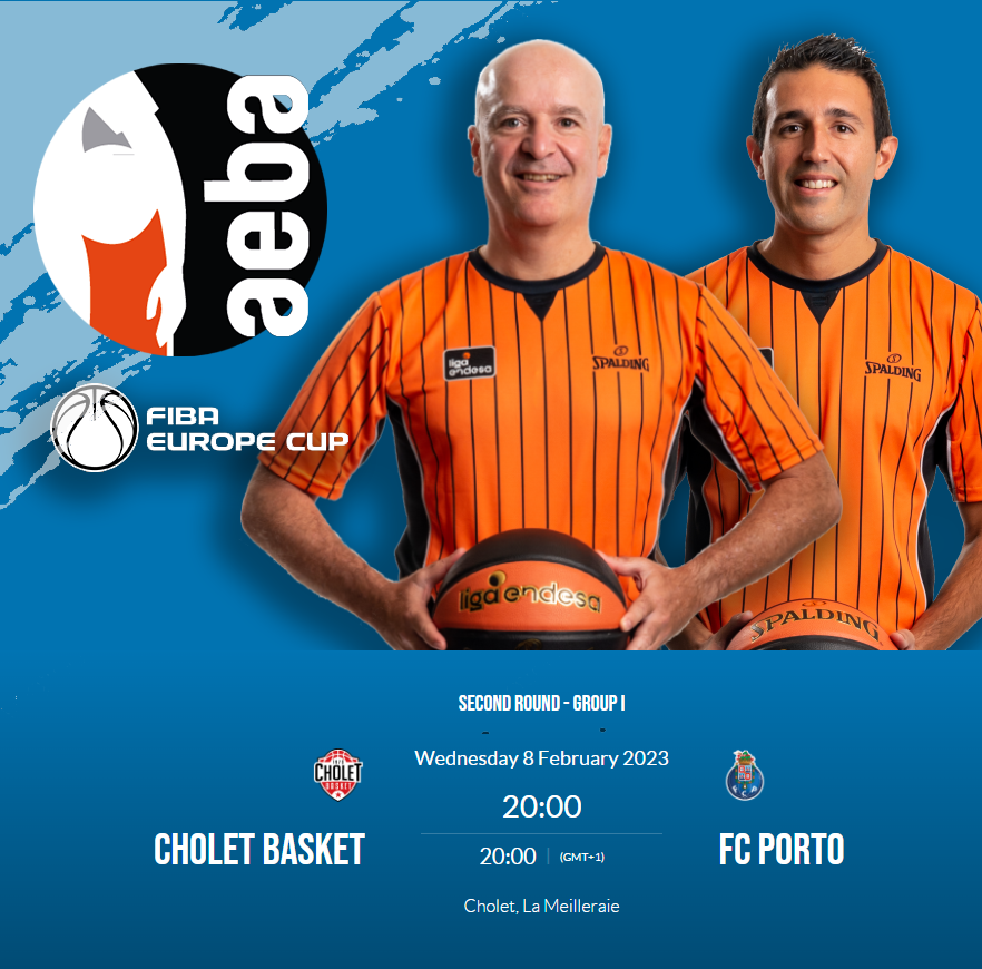 📆 8 de febrero

🏃 Javier Torres,  Sergio Manuel, Francisco Araña y Alberto Sanchez  <a href="/FIBAEuropeCup/">FIBA Europe Cup</a>

#ArbitrosAEBA #refereelife #BasketballCL