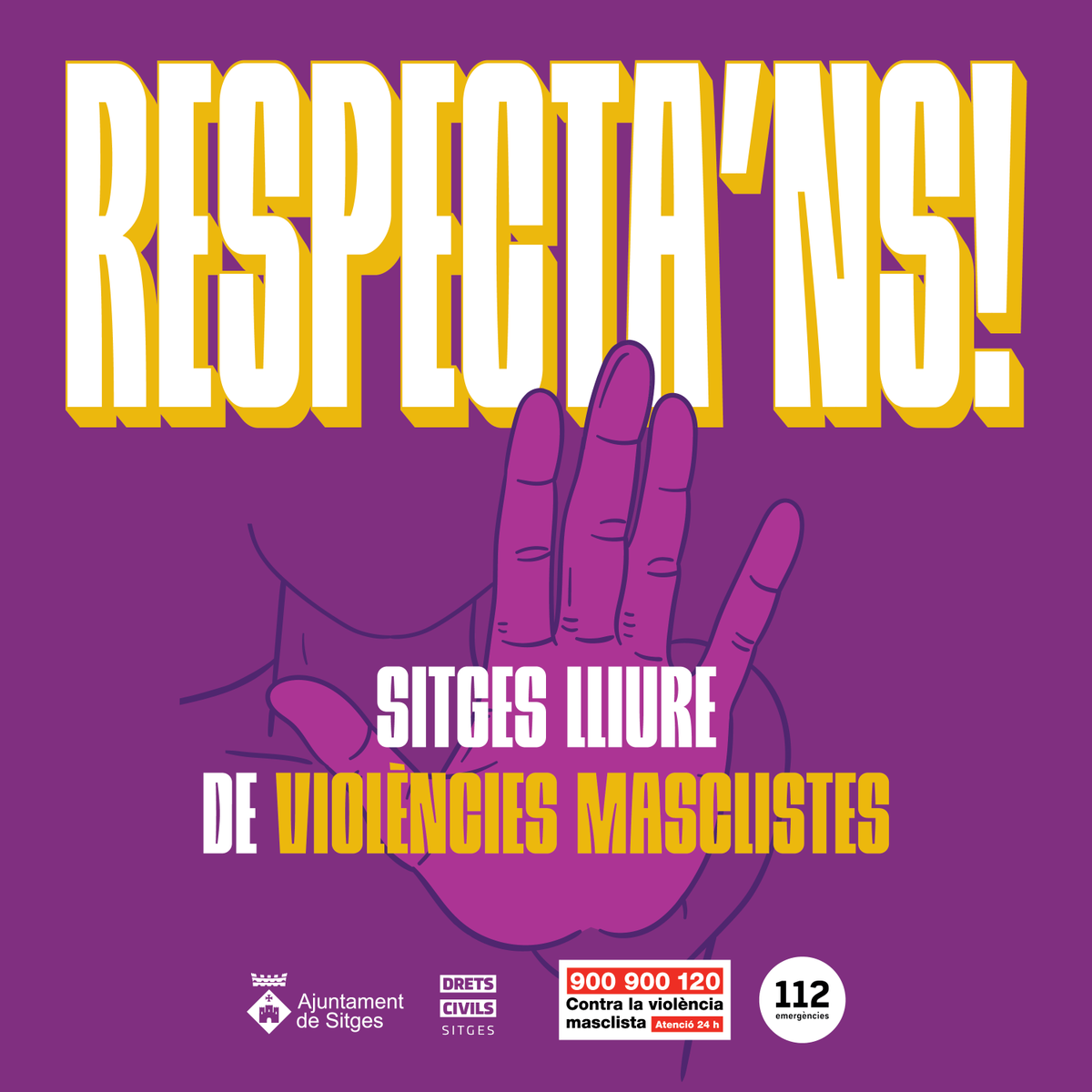DretsCivilsStgs's tweet photo. Ara que s'acosta des de Drets Civils desitgem un molt bon Carnaval 2023. A gaudir molt de la festa i la disbauxa!
Recorda però, #SitgesRespecta Volem un Sitges lliure de violències sexistes.

Emergències
📞112 i 900 900 120

Drets Civils
📞938113180
📧igualtat@sitges.cat https://t.co/hCrhouv1Fb