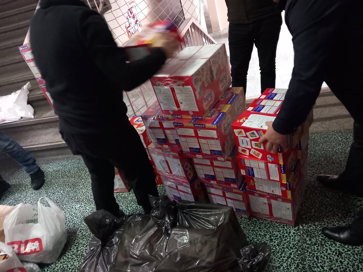 Okulumuza getirilen tüm yardımlar Hatay'a ulaştırılmak üzere yola çıktı. Rabbim yardımcımız olsun, millerimiz var olsun. @turgutzalortao1